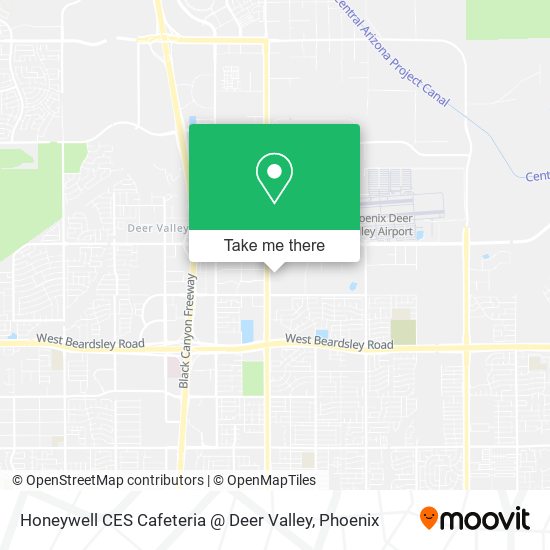 Mapa de Honeywell CES Cafeteria @ Deer Valley