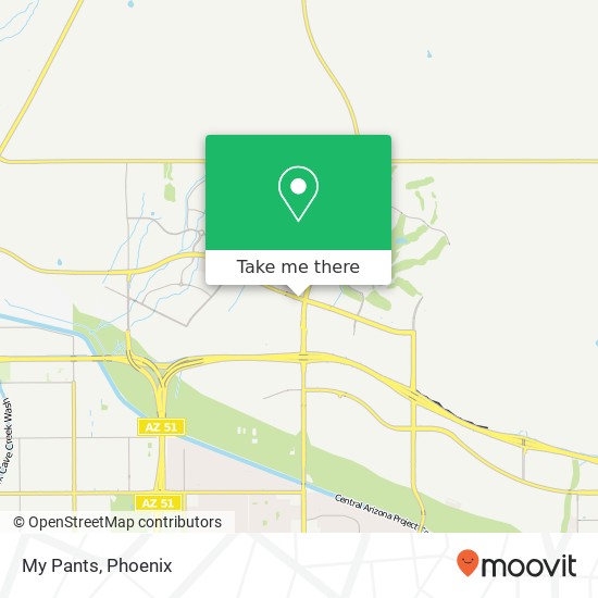 My Pants map