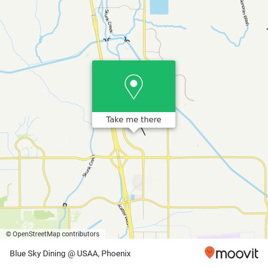 Blue Sky Dining @ USAA map