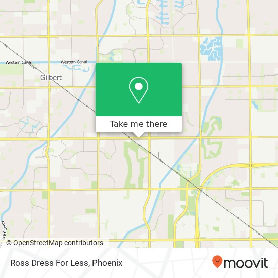 Mapa de Ross Dress For Less