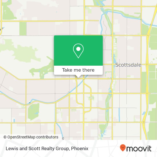 Lewis and Scott Realty Group map