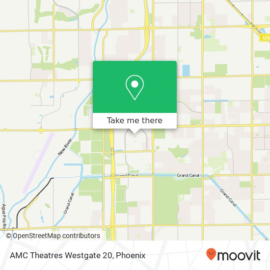 AMC Theatres Westgate 20 map