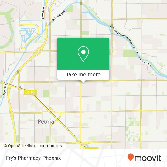 Fry's Pharmacy map