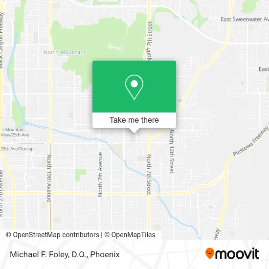 Michael F. Foley, D.O. map