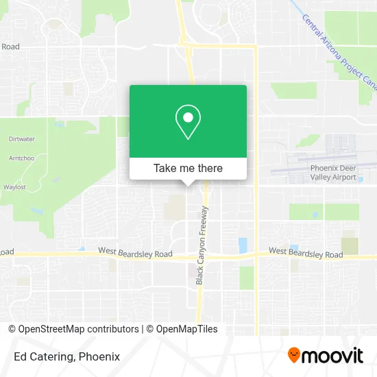 Ed Catering map