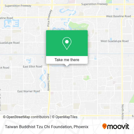 Taiwan Buddhist Tzu Chi Foundation map
