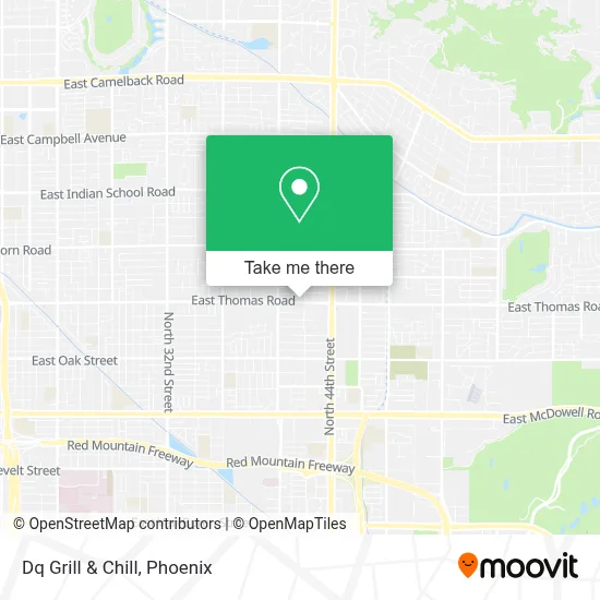 Dq Grill & Chill map
