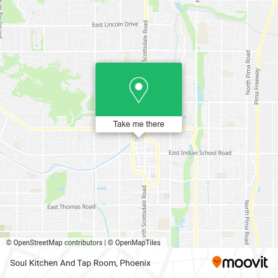 Soul Kitchen And Tap Room map