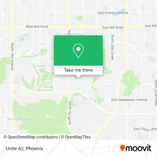 Unite Az map