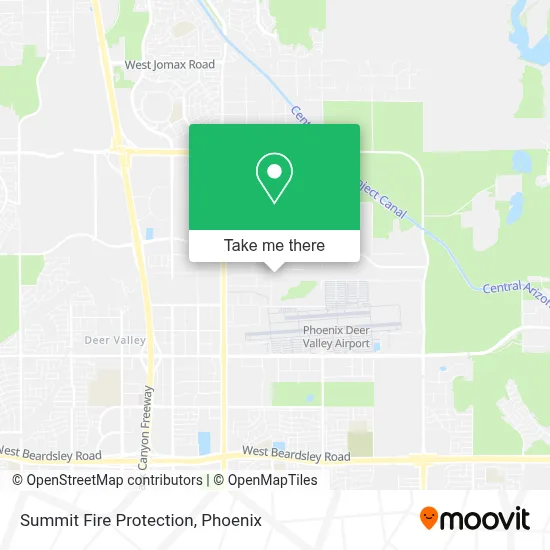 Summit Fire Protection map