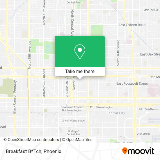 Breakfast B*Tch map