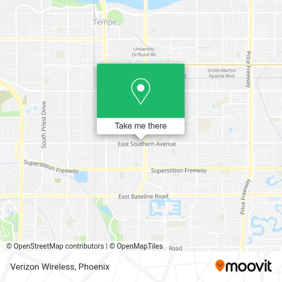 Verizon Wireless map