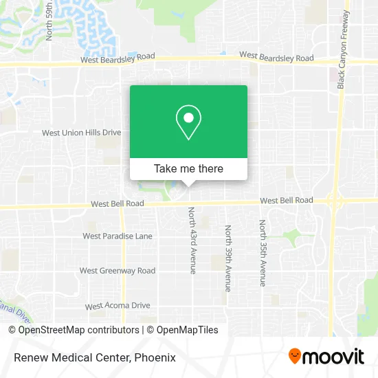 Renew Medical Center map