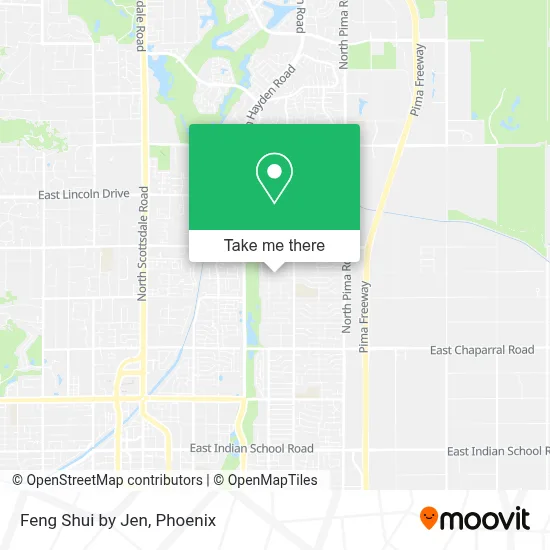 Feng Shui by Jen map