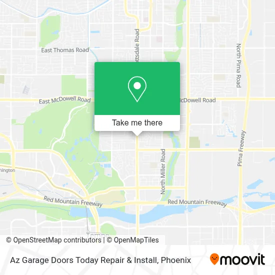 Az Garage Doors Today Repair & Install map