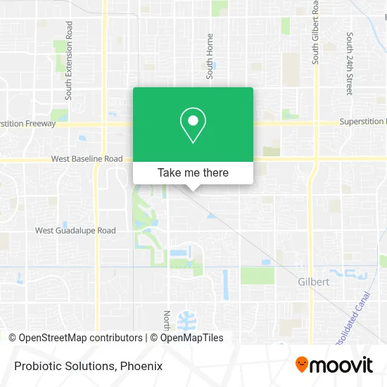 Probiotic Solutions map