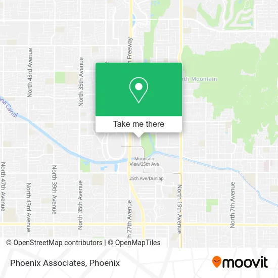 Phoenix Associates map