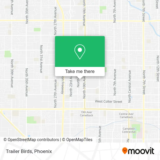 Trailer Birds map