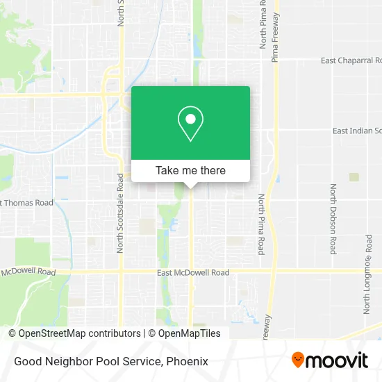Good Neighbor Pool Service map