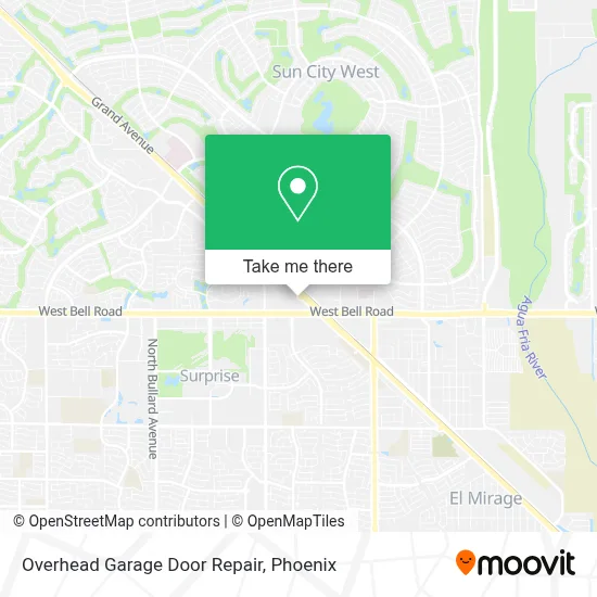 Overhead Garage Door Repair map