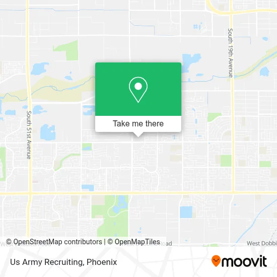 Us Army Recruiting map
