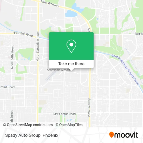 Spady Auto Group map