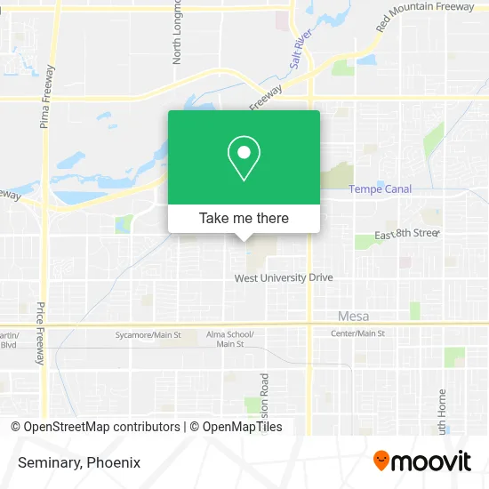 Seminary map