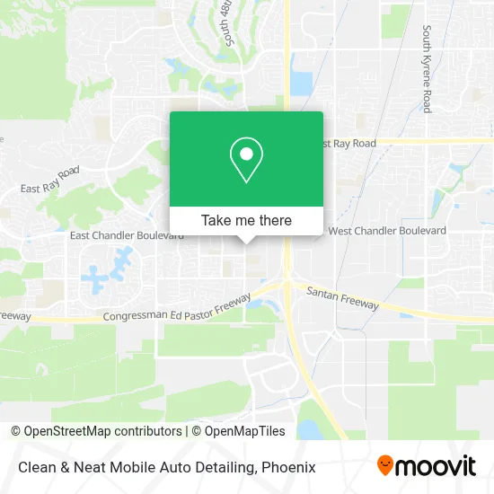 Clean & Neat Mobile Auto Detailing map