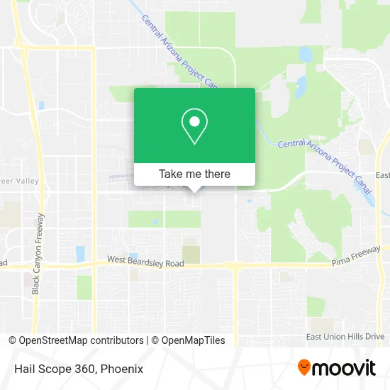 Hail Scope 360 map