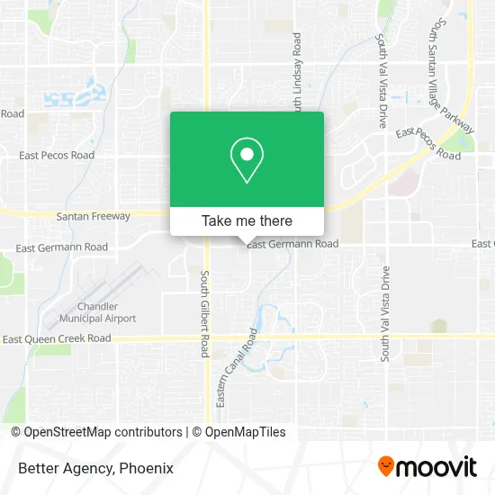 Better Agency map