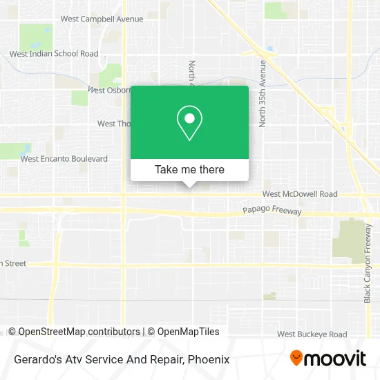 Gerardo's Atv Service And Repair map