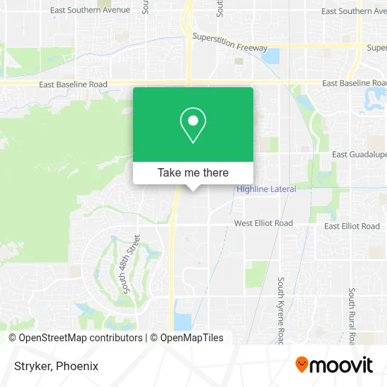 Stryker map