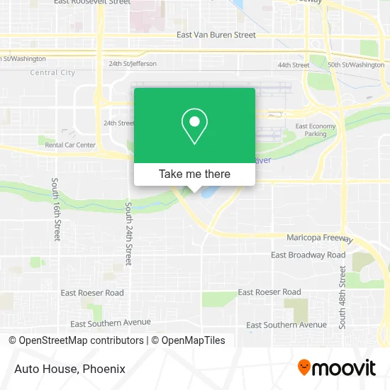 Auto House map