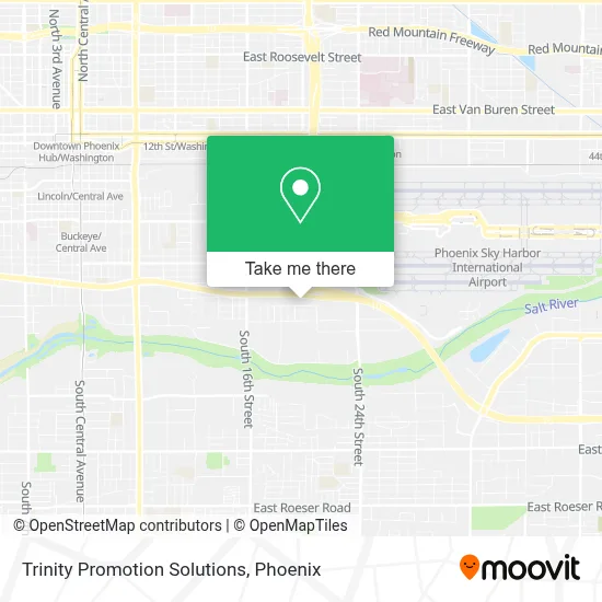 Trinity Promotion Solutions map