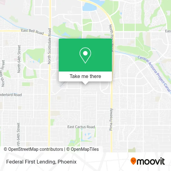 Federal First Lending map
