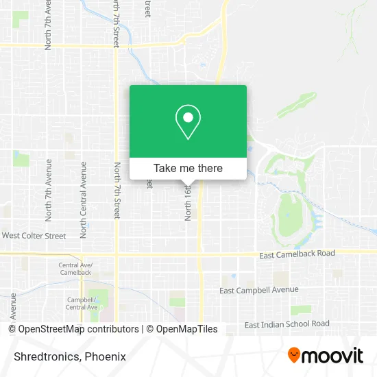 Shredtronics map