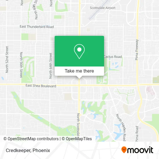 Credkeeper map