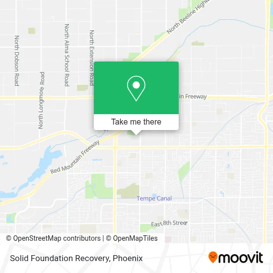 Solid Foundation Recovery map