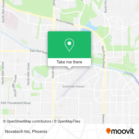 Novatech Inc map