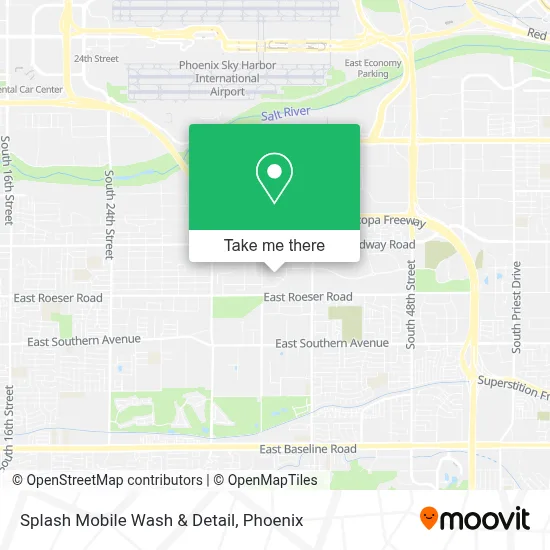 Splash Mobile Wash & Detail map