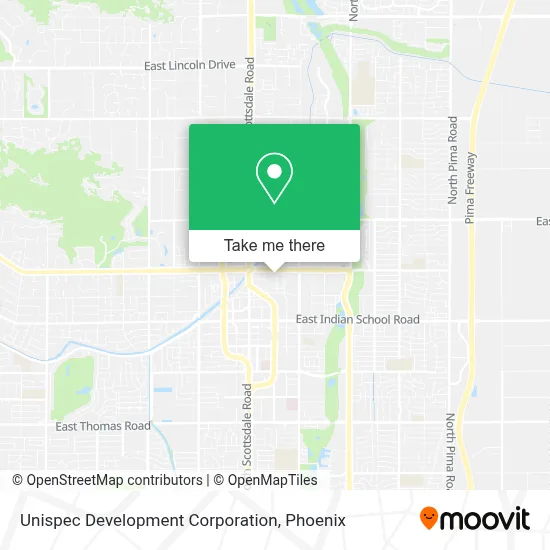 Unispec Development Corporation map