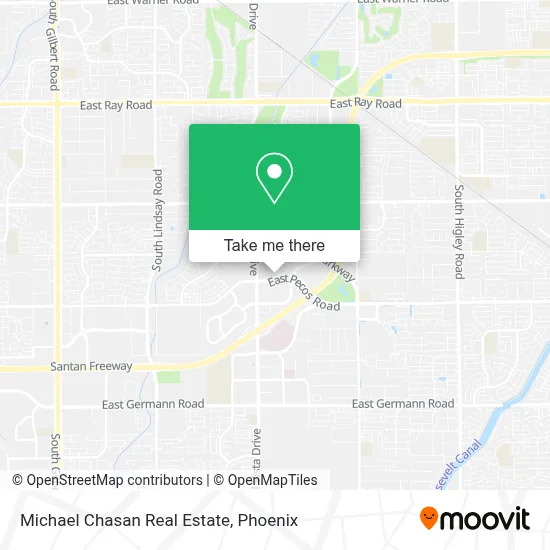 Michael Chasan Real Estate map