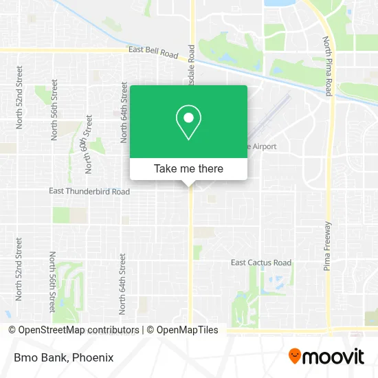 Bmo Bank map