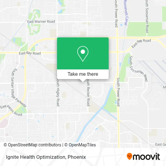 Ignite Health Optimization map