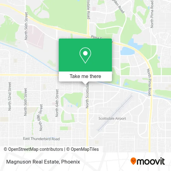 Magnuson Real Estate map