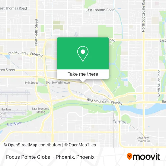 Focus Pointe Global - Phoenix map