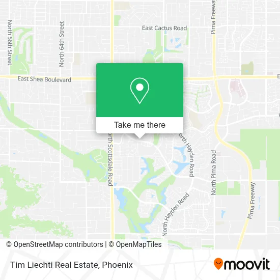 Tim Liechti Real Estate map