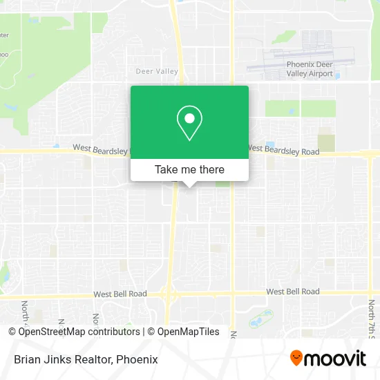 Brian Jinks Realtor map
