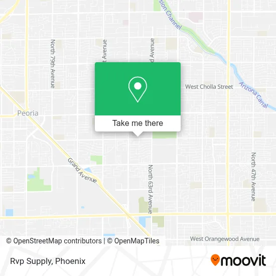 Rvp Supply map