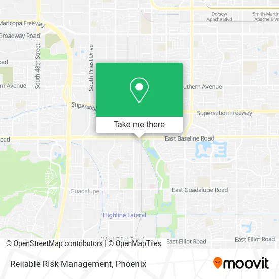 Reliable Risk Management map